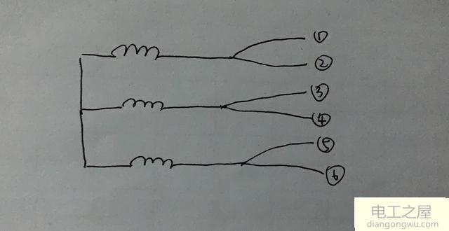 三相繞線式異步電動(dòng)機(jī)轉(zhuǎn)子六個(gè)引線頭分不清怎么測(cè)試