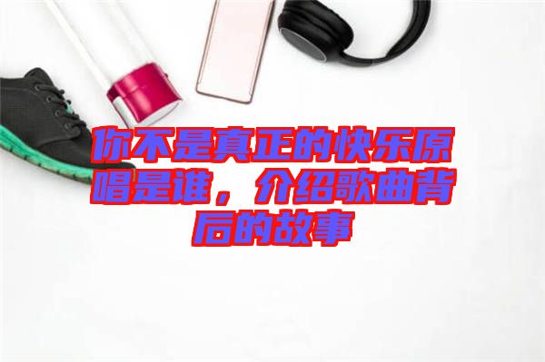 你不是真正的快樂(lè)原唱是誰(shuí)，介紹歌曲背后的故事