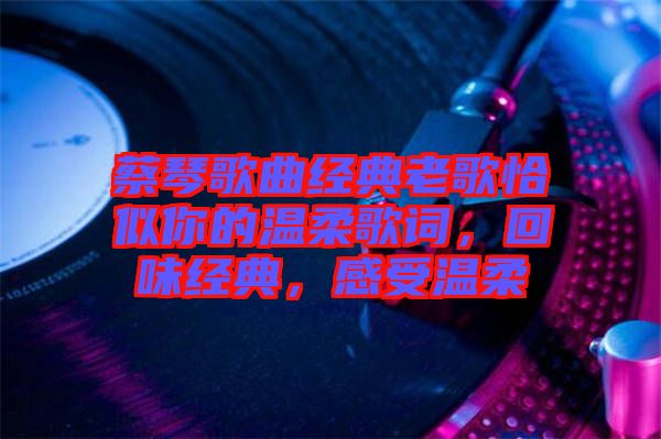 蔡琴歌曲經典老歌恰似你的溫柔歌詞，回味經典，感受溫柔