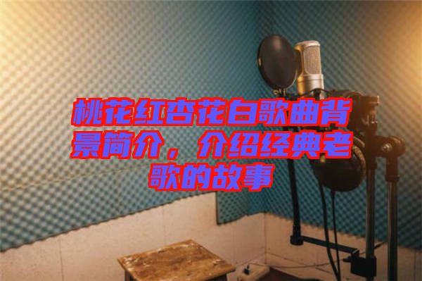 桃花紅杏花白歌曲背景簡(jiǎn)介，介紹經(jīng)典老歌的故事