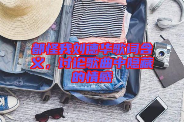 都怪我劉德華歌詞含義，討論歌曲中隱藏的情感