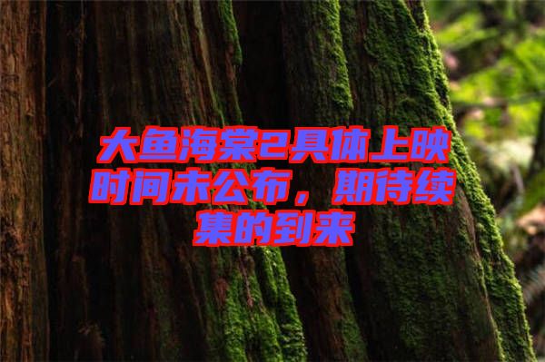 大魚海棠2具體上映時間未公布，期待續集的到來