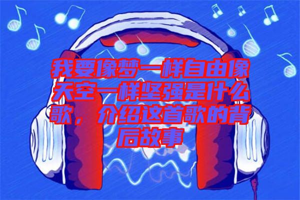 我要像夢一樣自由像天空一樣堅強是什么歌，介紹這首歌的背后故事