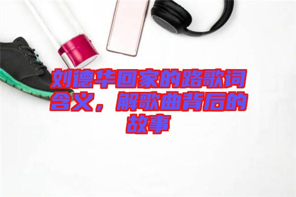 劉德華回家的路歌詞含義，解歌曲背后的故事