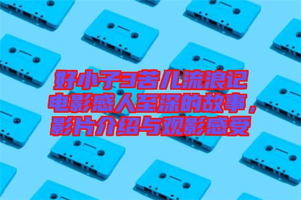 好小子3苦兒流浪記電影感人至深的故事，影片介紹與觀影感受